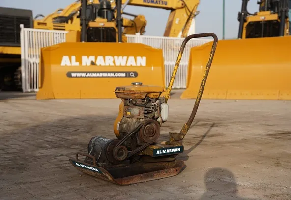 2002 Sakai PC100 Plate Compactor front left - Al Marwan Machinery