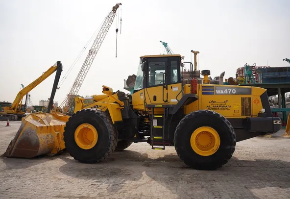 2018 Used Komatsu WA470-5 Medium Wheel Loader
