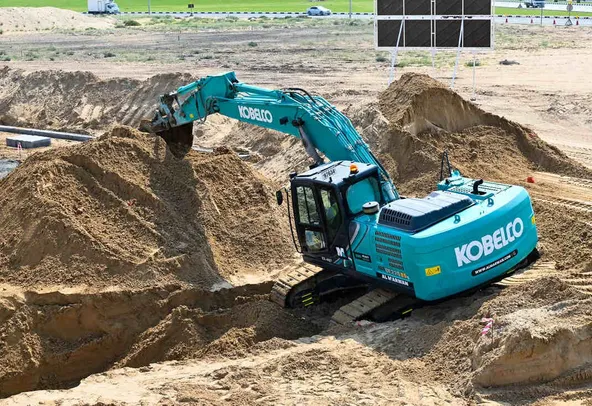 Medium Excavator, 22 ton, Standard Boom