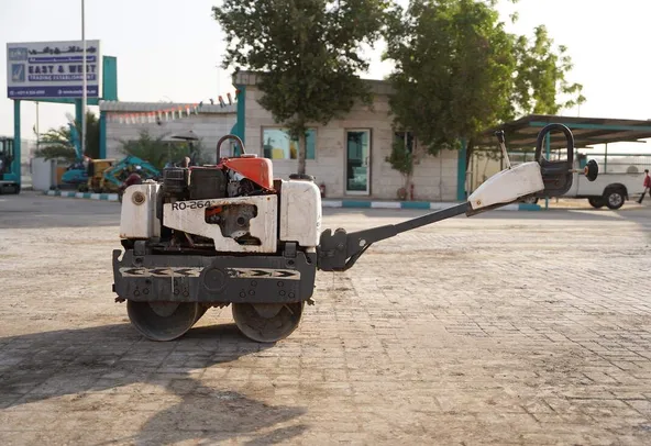 Used 2011 Sakai HV51ST Walk-Behind Roller-left side view