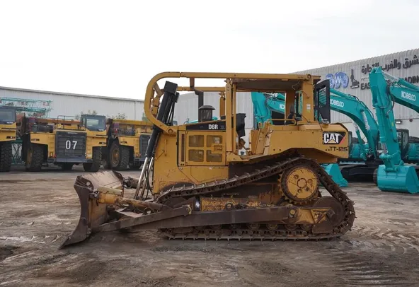2012 Cat D6R XL Bulldozer left side view - Al Marwan Heavy Machinery