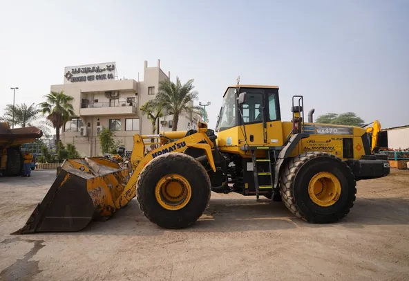 2019 Like-New Komatsu WA470-5 Medium Wheel Loader Shovel