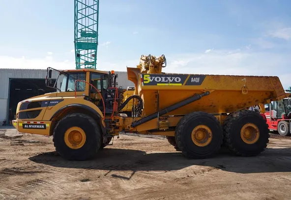 Used 2015 Volvo A40F Articulated Hauler Truck Dump Truck