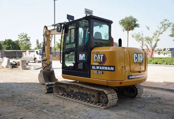 Like-New Cat 305.5E2 Mini Excavator 2021 | Al Marwan