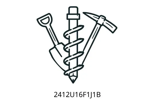 2412U16F1J1B 30S TOOTH ASSY(SK140)