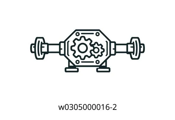 w0305000016-2 (30t)(35t) Front axle nut