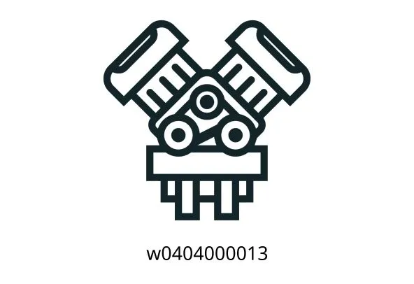 w0404000013 (30t)(35t) Gear lever