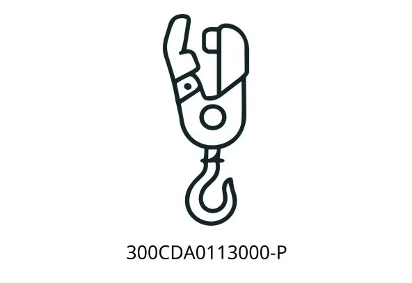 300CDA0113000-P (30t)(35t) Lifting bearings