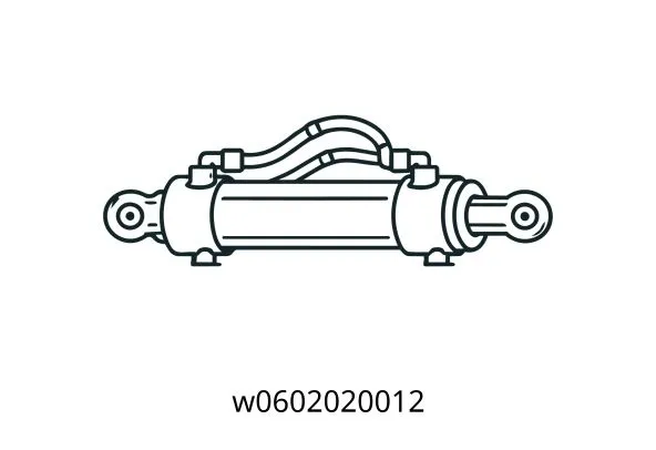 w0602020012 (30t)(35t) Steering cylinder seal YG1975