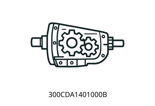 300CDA1401000B (30t)(35t)transmission shaft