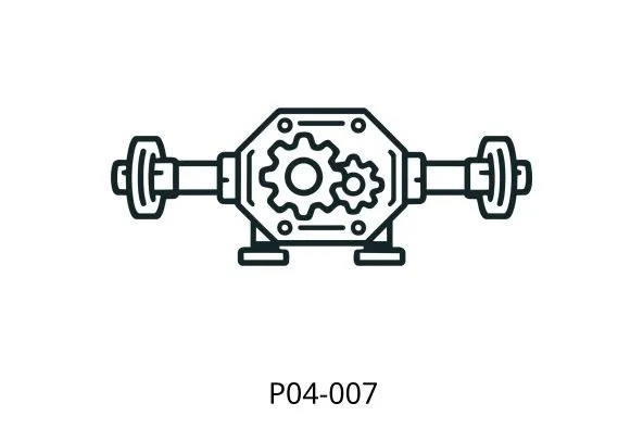 P04-007 (3T) STEERING KNUCKLE BEARING 33206