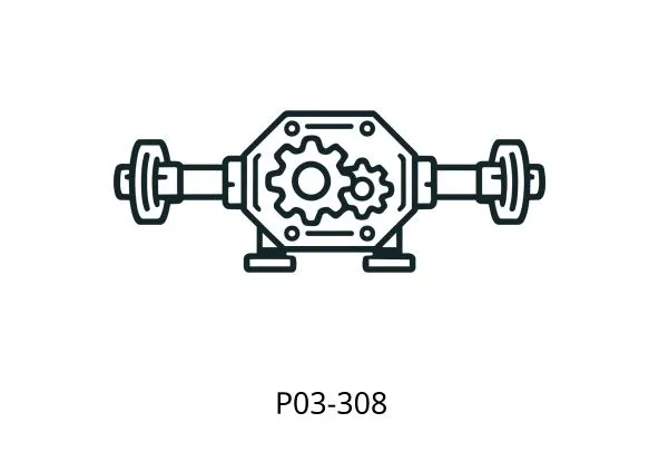 P03-308 (3T) STEERING WHEEL HUB BEARING - 32209