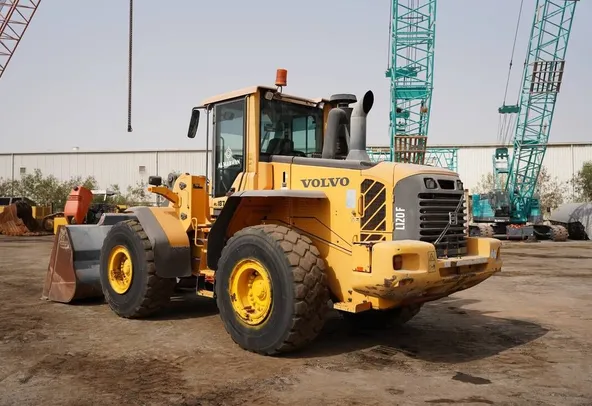 2013 Volvo L120F Wheel Loader rear left view- Al Marwan Machinery