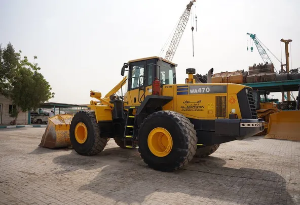 2018 Used Komatsu WA470-5 Medium Wheel Loader