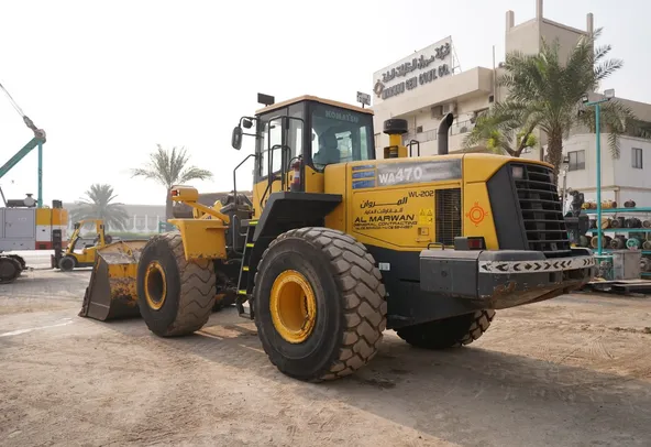2019 Like-New Komatsu WA470-5 Medium Wheel Loader Shovel