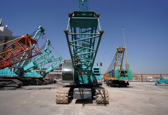 2009 Kobelco CKE800-1F Crawler Crane CRC-0254 Front view| Al Marwan Machinery