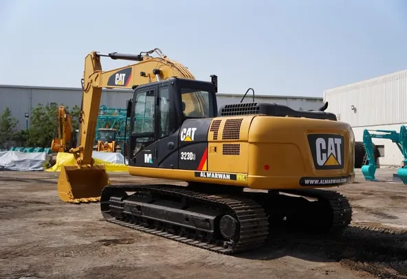 Cat 323D3 Track Excavator 2020-Rear-Right-Al Marwan