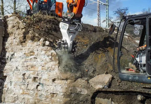 New Simex TF 2100 Double Drum Cutter Head