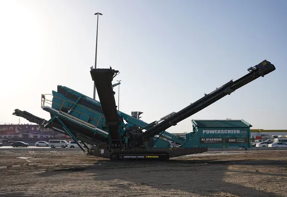 Rent Screening Machines: Aggregates, Minerals | Al Marwan