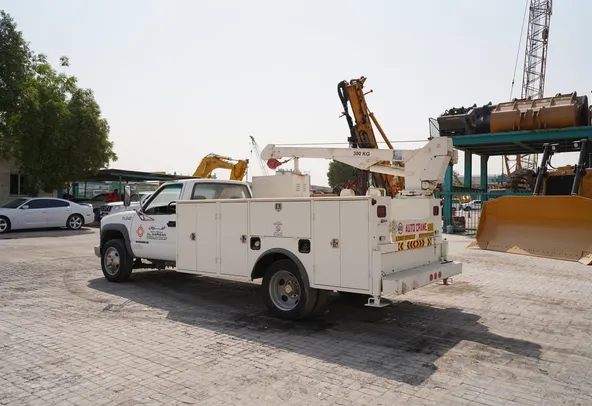 1995 Chevrolet Silverado 3500HD Service Utility Truck Mounted Crane
