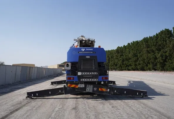 Used 2012 Tadano GR250N-2 Mobile Crane 42 ton Rough Terrain All Terrain Crane Heavy Lifting Solution