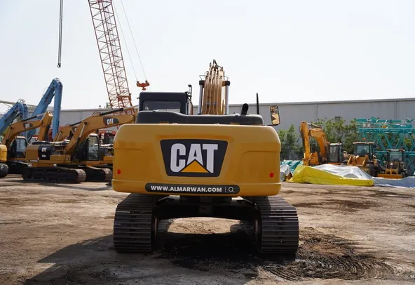 2020 CAT Caterpillar 323D3 Crawler Excavator Medium 23 Ton Track Digger Trackhoe Rear