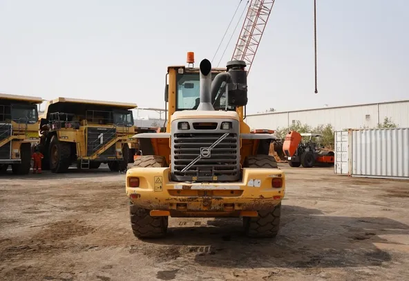 2013 Volvo L120F Wheel Loader rear view- Al Marwan Machinery