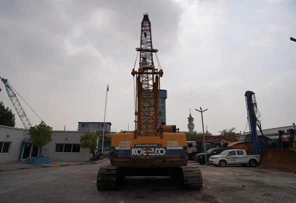 1995 Kobelco 7045 Crawler Crane CRC-0194 - rear view- Al Marwan Machinery