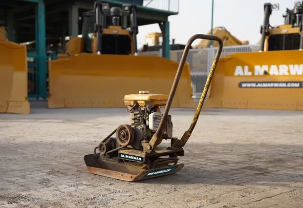 2002 Sakai PC100 Plate Compactor rear left - Al Marwan Machinery