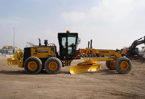 Rent 24-Ton Motor Graders With Ripper | Al Marwan