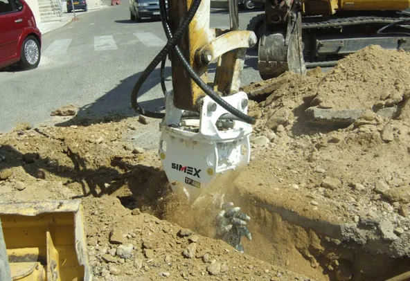 New Simex TF 400 Cutter Head Double Drum | Al Marwan