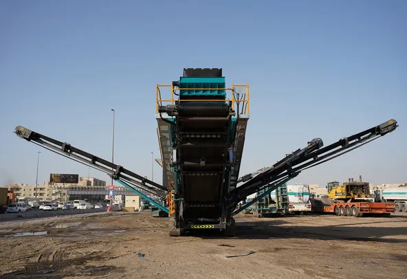 Rent Screening Machines: Aggregates, Minerals | Al Marwan