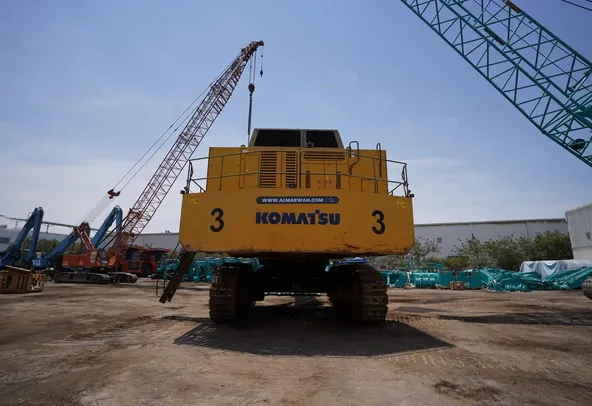 2019 Komatsu PC2000-8 Large Mining Quarry Track Excavator rear-view