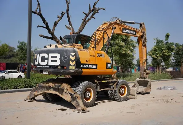 2017 JCB JS175WT2 Medium 17 Ton Wheel Excavator Wheeled Digger