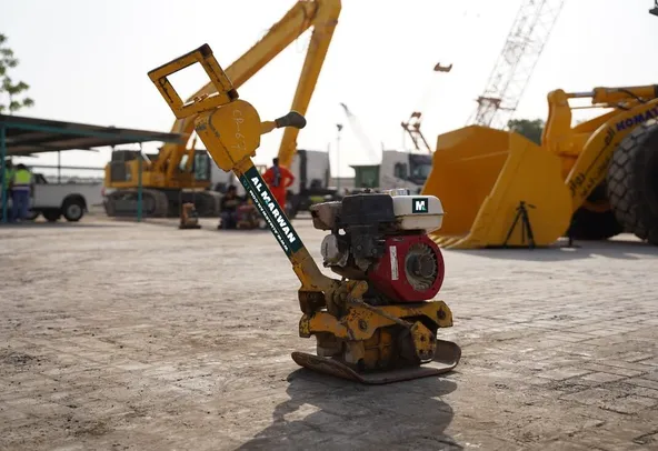 Sakai PF65 Reversible Plate Compactor 2005 rear right- Al Marwan Machinery