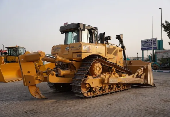 Caterpillar D8T Crawler Bulldozer 2021 rear right view