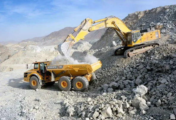 45-Ton Articulated Dump Trucks For Rent | Al Marwan