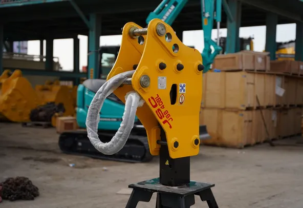2024 Brand-New Jisung JSC JSB40BL Small-Range Box-Shaped Side-Type Hydraulic Rock Breaker Jackhammer Mini Excavator Backhoe Loader Attachment