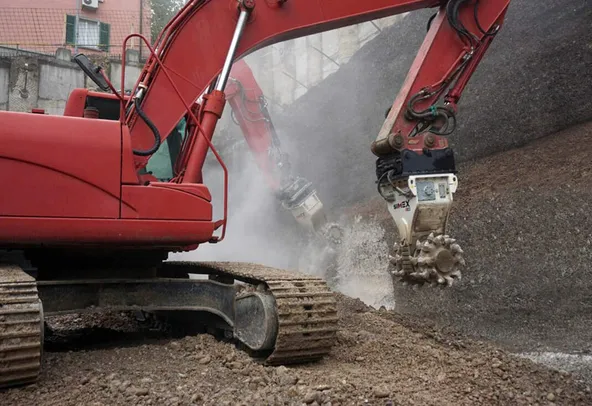 New Simex TF 2100 Double Drum Cutter Head