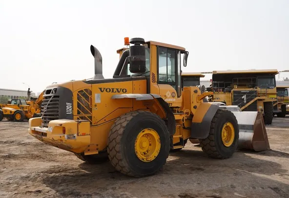 2013 Volvo L120F Wheel Loader rear right view- Al Marwan Machinery