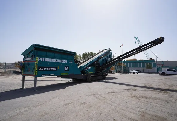 2018 Like-New Powerscreen Chieftain 2100X Screener by Terex Corp Large quarrying 40 ton screener crusher