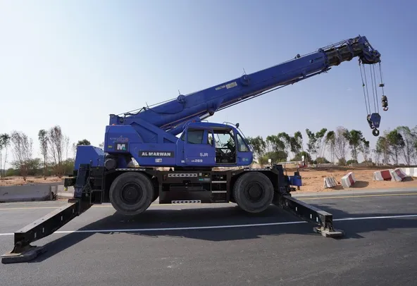 2012 Used Tadano GR-250N Rough Terrain All Terrain Mobile Crane Heavy Lifting Machine