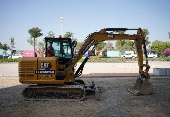 Like-New Cat 305.5E2 Mini Excavator 2021 | Al Marwan