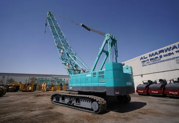 CKS800 Kobelco Cranes Rear Side View