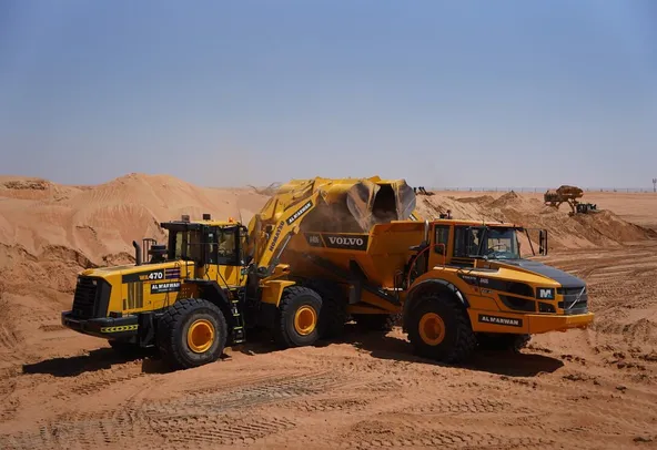 Rent Medium 23-Ton Wheel Loaders | Al Marwan