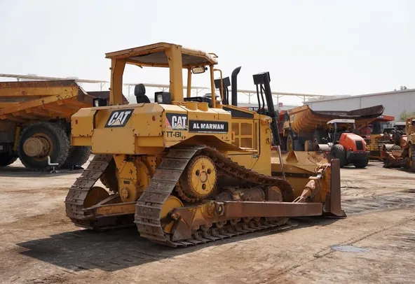 2011 Cat D6R Bulldozer rear right view| Al Marwan Machinery