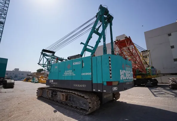 2009 Kobelco CKE800-1F Crawler Crane CRC-0254 Rear left side view