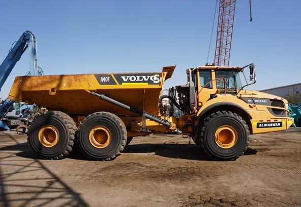 Used 2015 Volvo A40F Articulated Hauler Truck Dump Truck