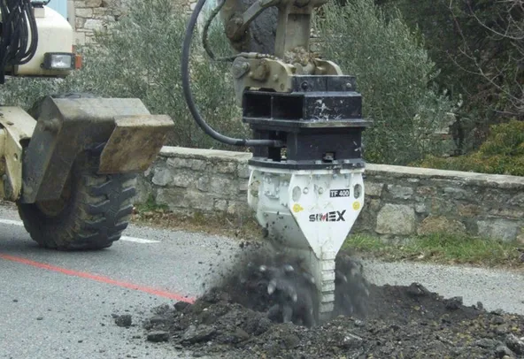 New Simex TF 400 Cutter Head Double Drum | Al Marwan