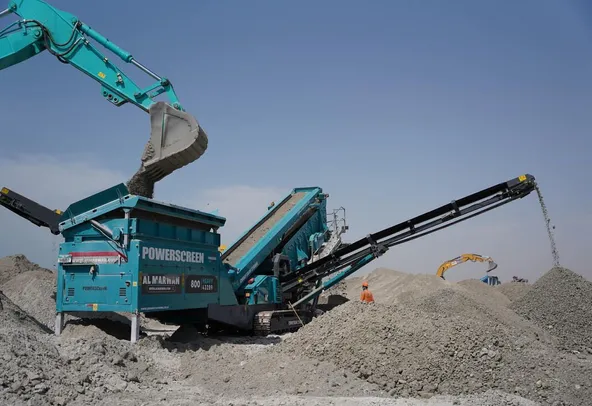 Rent Screening Machines: Aggregates, Minerals | Al Marwan